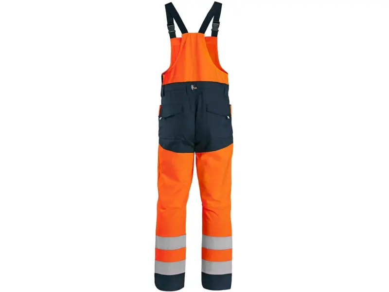 Zahradníky CXS HALIFAX, výstražné se síťovinou, pánské, oranžovo-modré, vel. 48